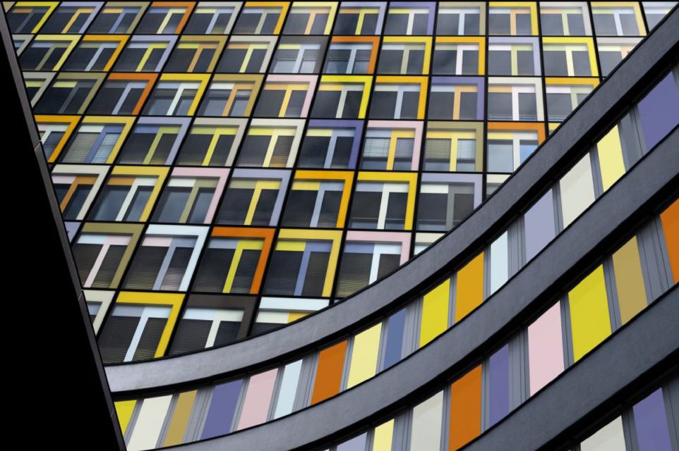 Rolf Endermann - farbige Fassade